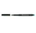 Маркер перманентний Faber-Castell MULTIMARK OHP 1523 S (0,4 ММ) чорний, 152399 S, фото 1