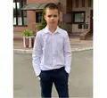 Сорочка біла з довгим рукавои для хлопчика REMIX, R10/B/1, фото 1