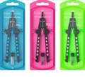 Циркуль Quick set compass FACTORY NEON 340 мм Faber-Castell, 174339, фото 1